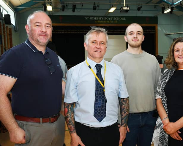 Some of the St. Joseph's staff pictured at the Coffee Morning to raise funds for Gaza.