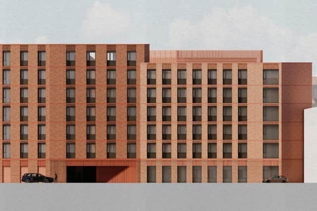 Plans for new a student accommodation building on the Strand Road have been submitted to the council’s planning portal. Pic: TODD Architects/ Design and Access Statement)