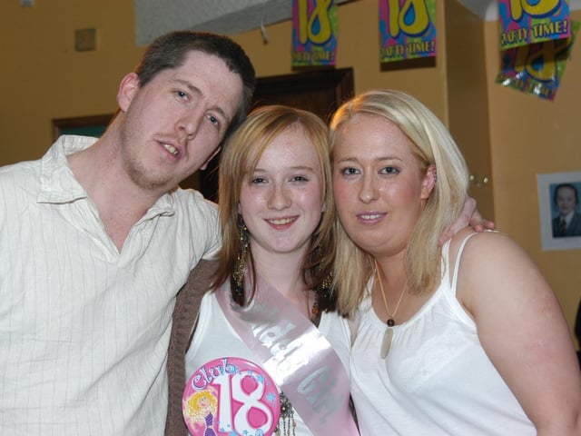 Linda Holloway's 18th birthday.