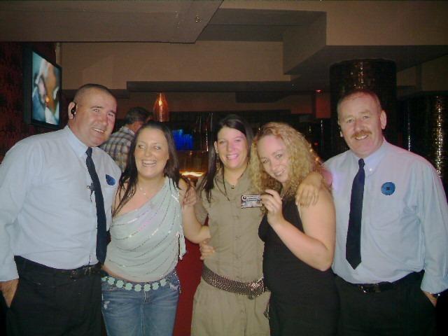 Revellers enjoying a night out in Sugar nightclub in late October, 2005.