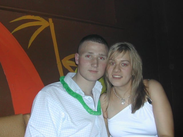 A night out in Derry back in January 2004.