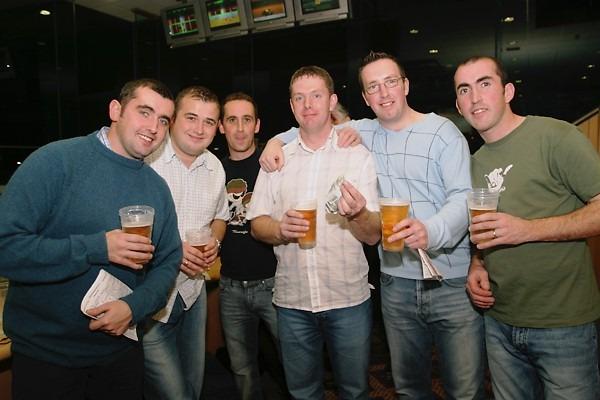 A night out at the Lifford dog track in January 2004.