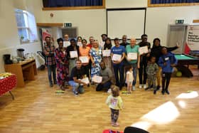All those who received a certificate for the time and effort they have dedicated to the North West Migrants Forum.