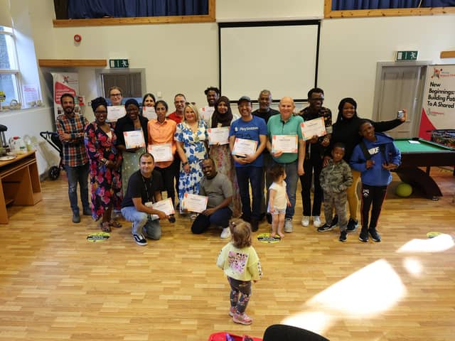 All those who received a certificate for the time and effort they have dedicated to the North West Migrants Forum.