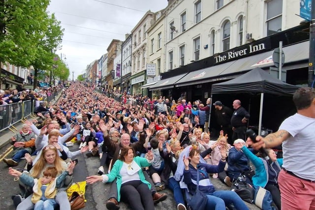 Derry's Rock The Boat World Record Attempt on Saturday, May 4 2024.