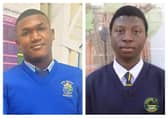 The late Emmanuel Familola and Matt Sibanda. Pictures with permission from Scoil Mhuire and Crana College.