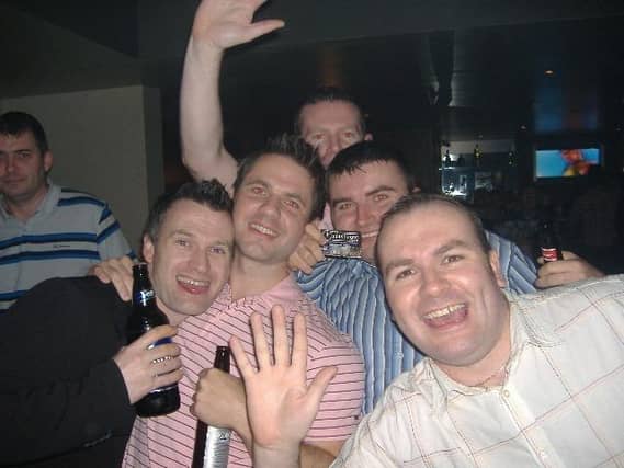 Revellers enjoying a night out in Sugar nightclub in late October, 2005.