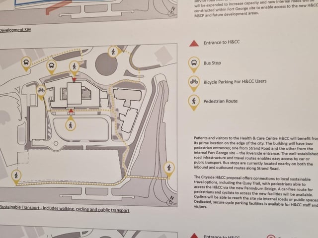 Community consultation on Derry’s Cityside Health hub at Fort George at Da Vinci’s Hotel