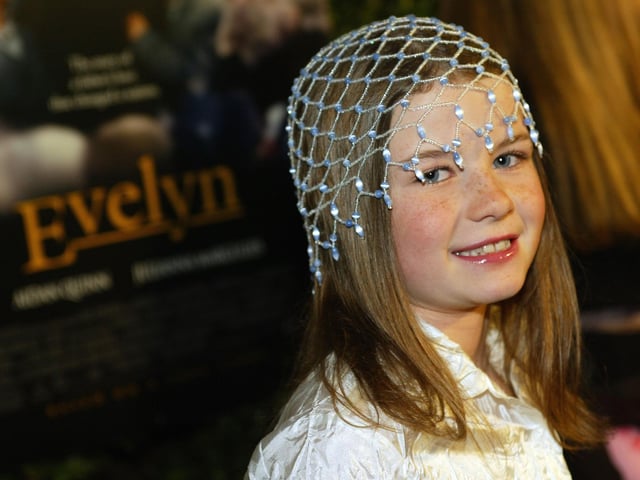 Sophie is the French adaptation of the ancient Greek name Sophia, which appears in the Bible and in other ancient texts. It is reproted to mean 'wisdom'. Pictured is a young Sophie Vavasseur at the premiere of 'Evelyn' at the Academy of Motion Pictures Arts and Sciences in Beverly Hills, Ca. back in 2002. Photo by Kevin Winter/ImageDirect.