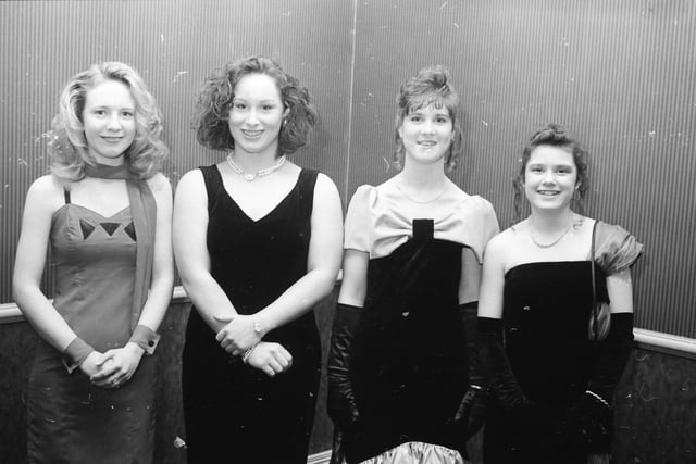 The Clondermot High School formal in February 1994