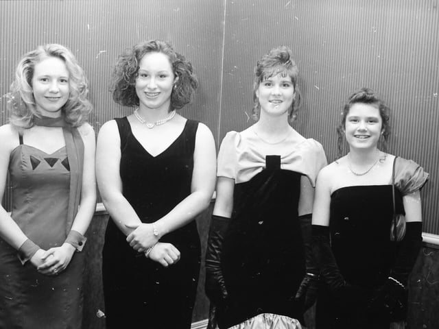 The Clondermot High School formal in February 1994