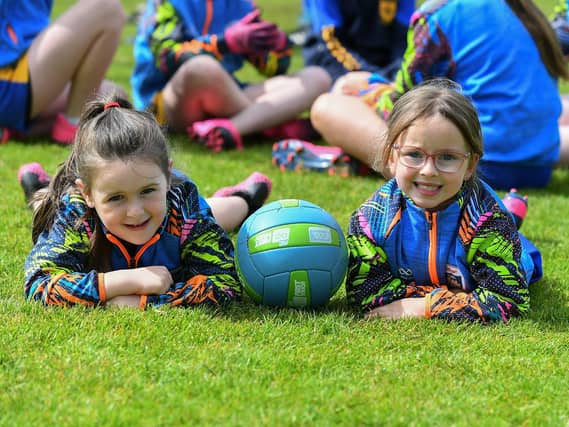 Children at the Steelstown Brian Ogs Cul Camp. Photo: George Sweeney