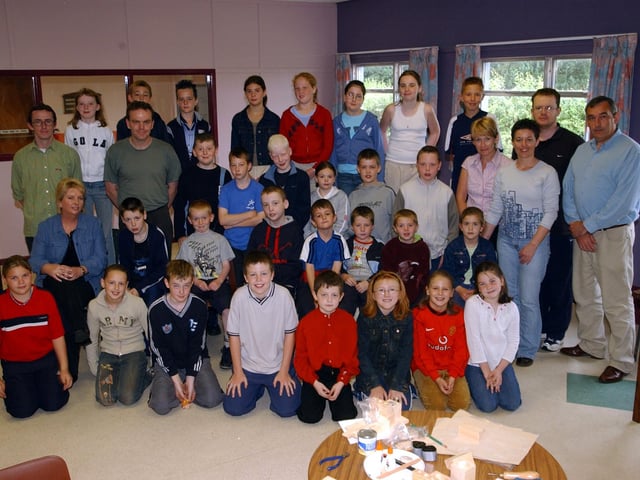A group photo that featured in the Journal in July 2003.