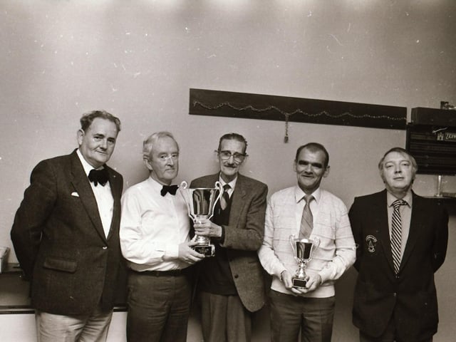 Stan Caul Billiards Final at George's Bar.