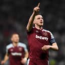 West Ham United's Declan Rice. (Photo by Claudio Villa/Getty Images)