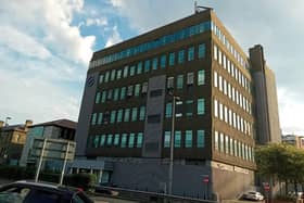 The BT office in Derry