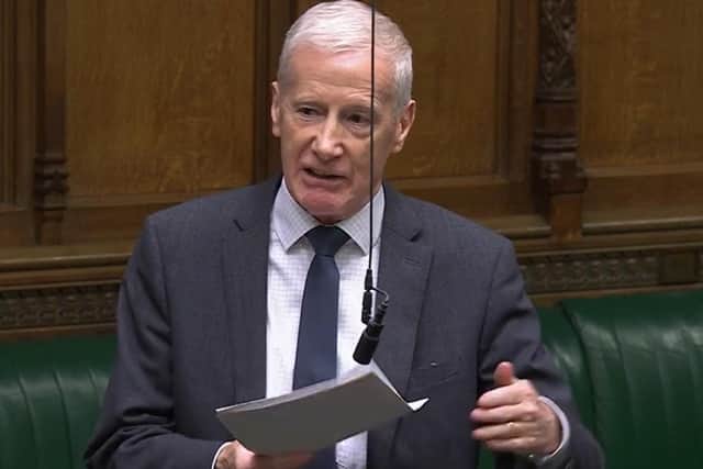Gregory Campbell has complained not a single question from an Irish MP made it onto the Order Paper for Northern Ireland questions this week.
