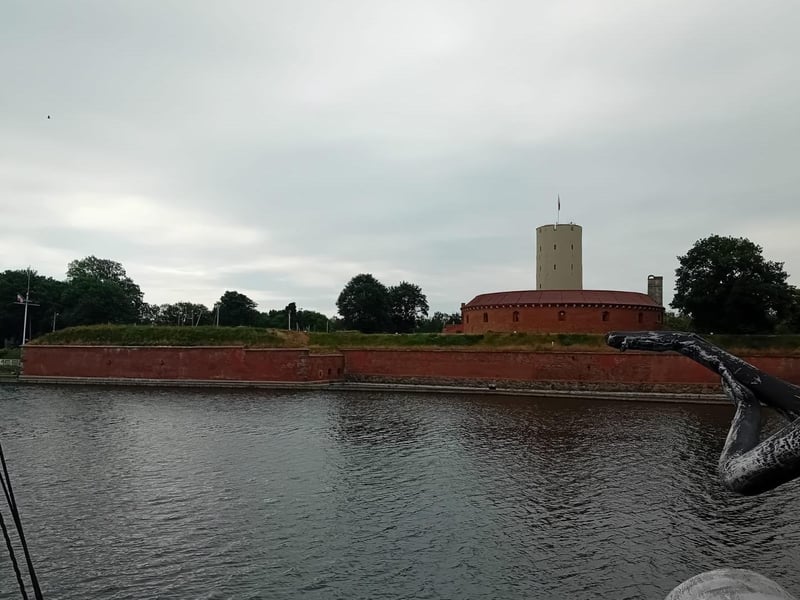The Wisłoujście Fortress, dating back to the 14th century.