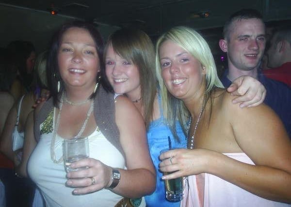 Locals having a good time at Derry's nightlife spots back in July 2005.