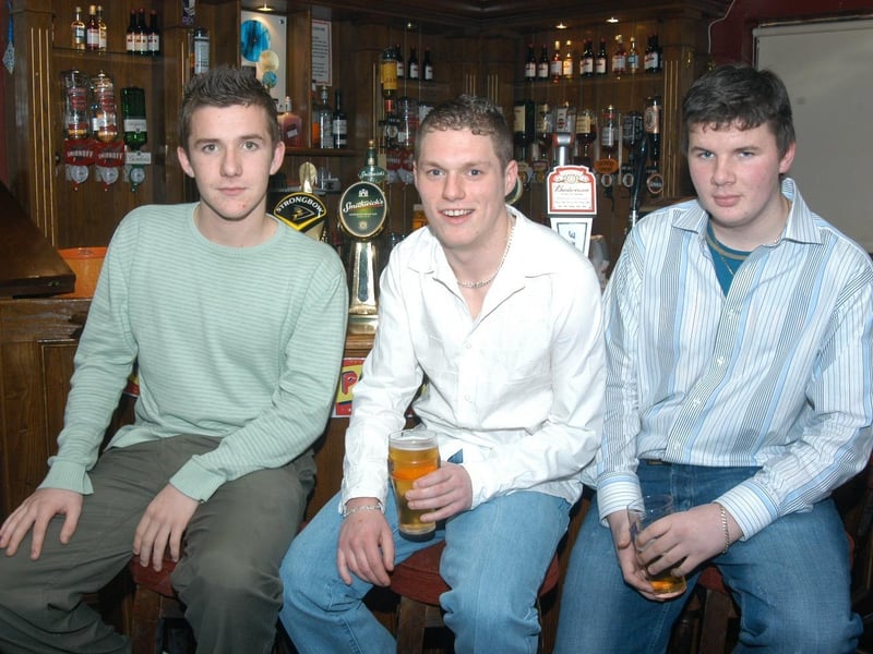 Parties and celebrations back in November 2004: Conor.