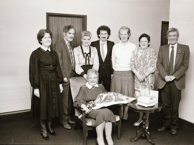 Gransha HQ Staff officers retirement.