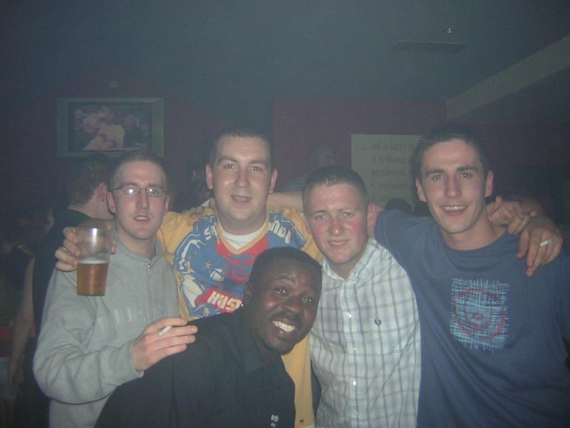 A night out in Derry bars in October 2005