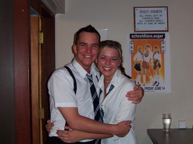 School Days at Sugar nightclub back in 2002.