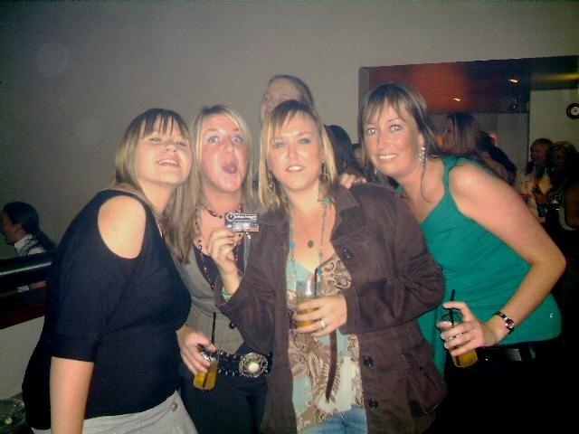 Revellers enjoying a night out in Sugar nightclub in late October, 2005.