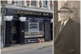 Paddy The Cope Gallagher and the Gainsborough Bar in Derry.
