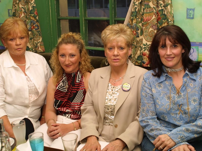 Party pictures from June 2003.