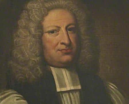 William Nicolson (1655-1727), Bishop of Derry by Dahl I, Michael. The Queen's College, University of Oxford; http://www.artuk.org/artworks/william-nicolson-16551727-bishop-of-derry-223702