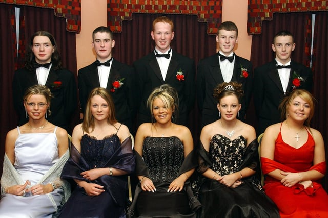 Seated, from left, are Eimear Dowds, Ciara Gaffney, Fiona McLaughlin, Sandra Diver and Caroline Rodgers. Standing, from left, are Aaron Cutliffe, George McLaughlin, Jason McDermott, Patrick Grant and Shaun Gilliespie. (1401C09)
