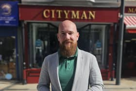 Bryan McCandless, owner of Cityman Menswear