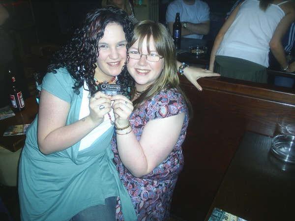 Locals having a good time at Derry's nightlife spots back in July 2005.