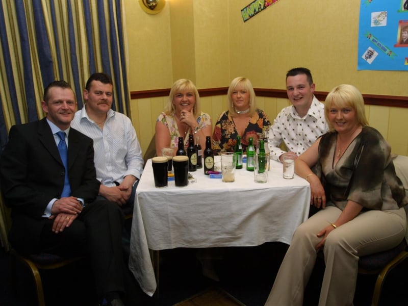 Left to right, Kieran Connor, Pius Melly, Fiona McDaid, Sally Deery, Liam Deery, Siobhan Melly.