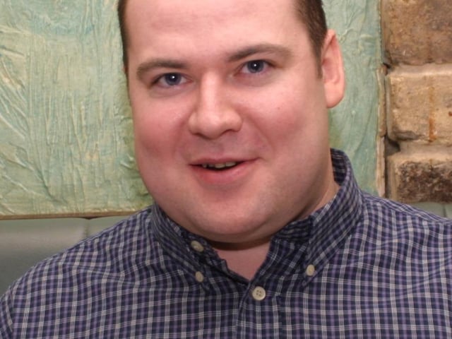 Birthday boy Eamonn Lynch who celebrated his 30th birthday.:.