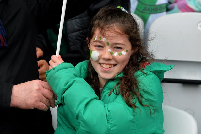 Fans at Celtic Park for the on Sunday afternoon. Photo: George Sweeney