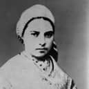 Catholic Saint Bernadette of Lourdes (1844 - 1879), canonized in 1933.    (Photo by Keystone/Getty Images)