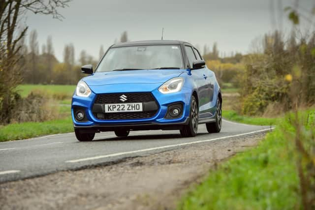 The Suzuki Swift Sport Hybrid.