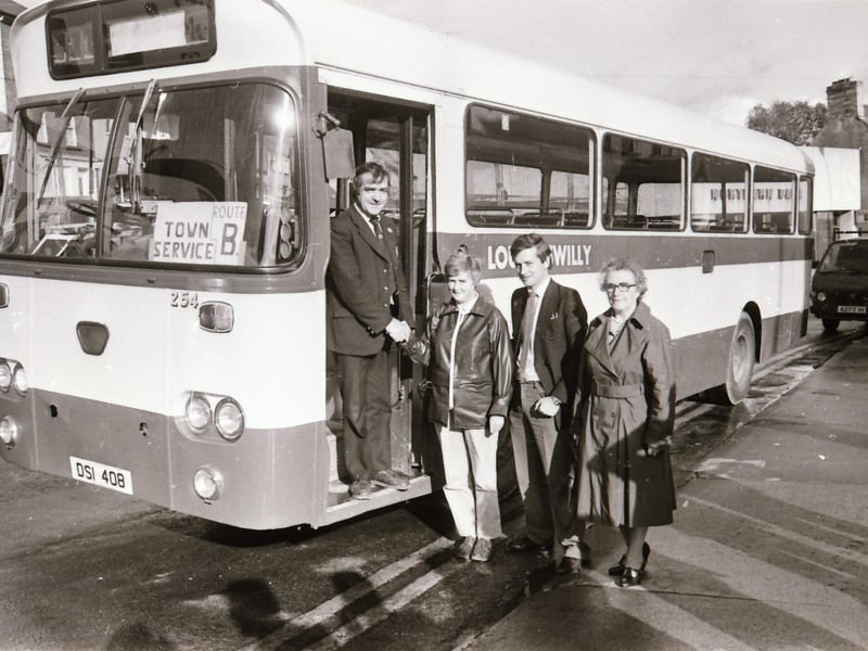 Launching Letterkenny Shopping Spree and new town bus service.
