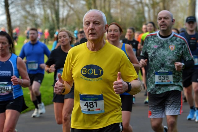 Bolt Running Club’s Andy Griffin. Photograph: George Sweeney