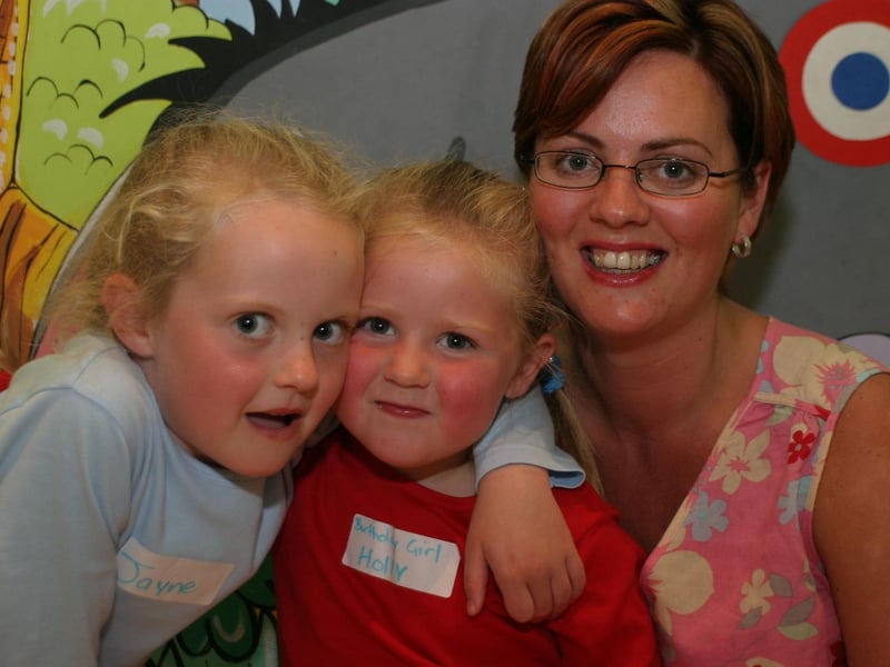 Parties and nights out in July 2004. Holly McConnellogue