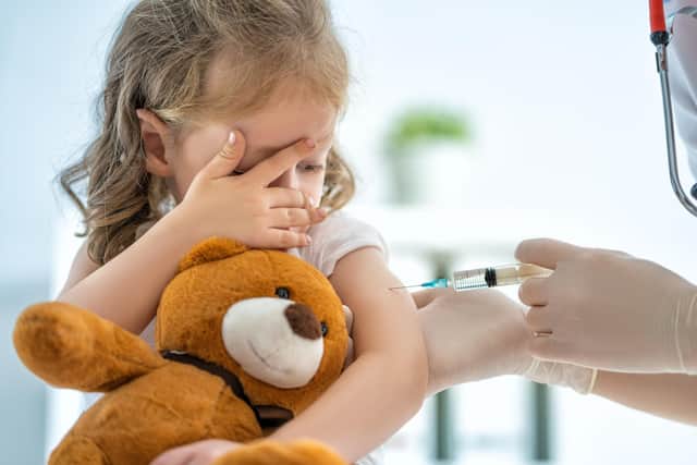 The rate of childhood vaccination has been steadily declining.