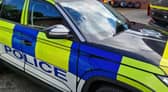 The Police Service of Northern Ireland car.