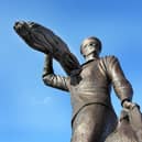 The 'International Sailor' statue at Ebrington.