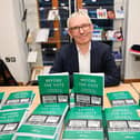 Prof. John Doyle, vice-president for research in Dublin City University, at the launch of his book “Before the Vote - Planning for a United Ireland” at Holywell Trust. (Photo - Tom Heaney, nwpresspics)