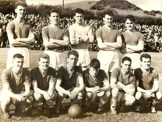 Trojans taking part in the Moville Kennedy Cup.