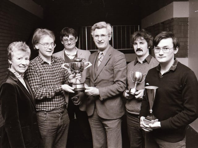 City of Derry chess club presentations at Magee College.