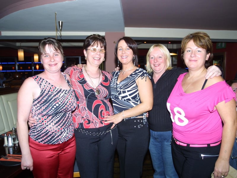Derry people partying in September 2003