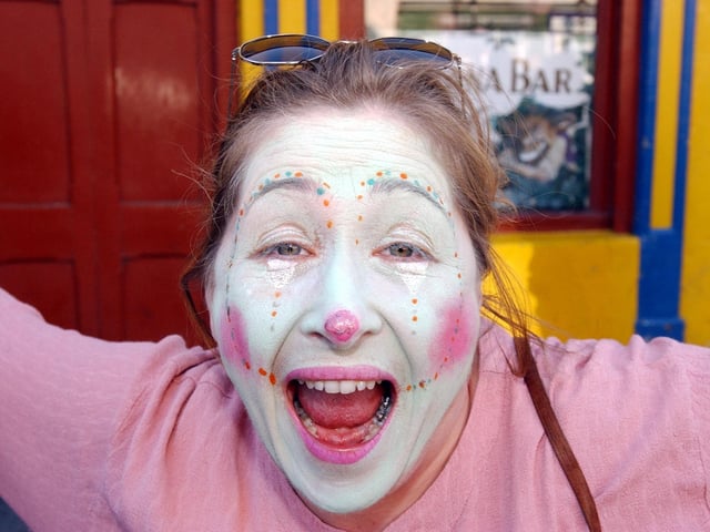Buncrana St Patrick's Day in 2003:.